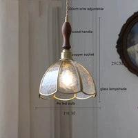 IWHDLife Lampe à Main LED Moderne en Verre Cuivre Papillon