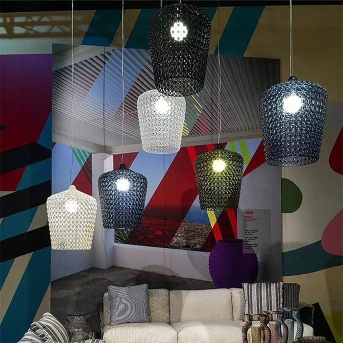 Lampe suspendue moderne en acrylique transparent pour tous vos espaces