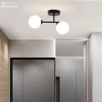 Plafonnier LED Nordique pour Décor Intérieur
