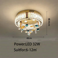 Plafonnier Luxe en Cristal pour Intérieur de Prestige