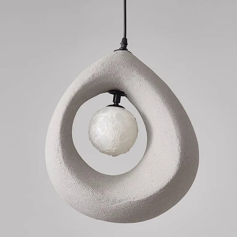 Nordique Suspension LED pour Salle à Manger - Collection Wabi Sabi