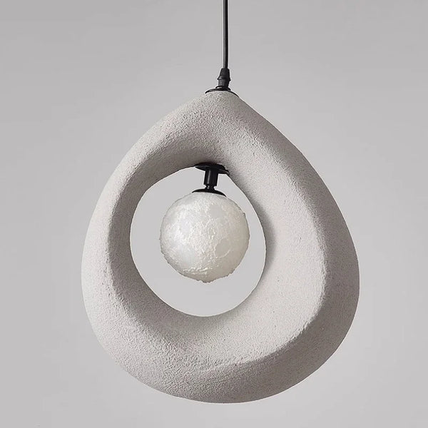 Nordique Suspension LED pour Salle à Manger - Collection Wabi Sabi