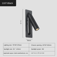 Applique Murale Premium d'Intérieur avec Chargeur USB