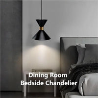 Lustre à tête  pour table à manger au design minimaliste