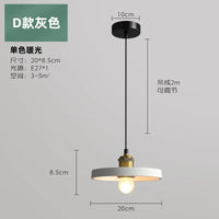 Suspension LED Industrielle chic