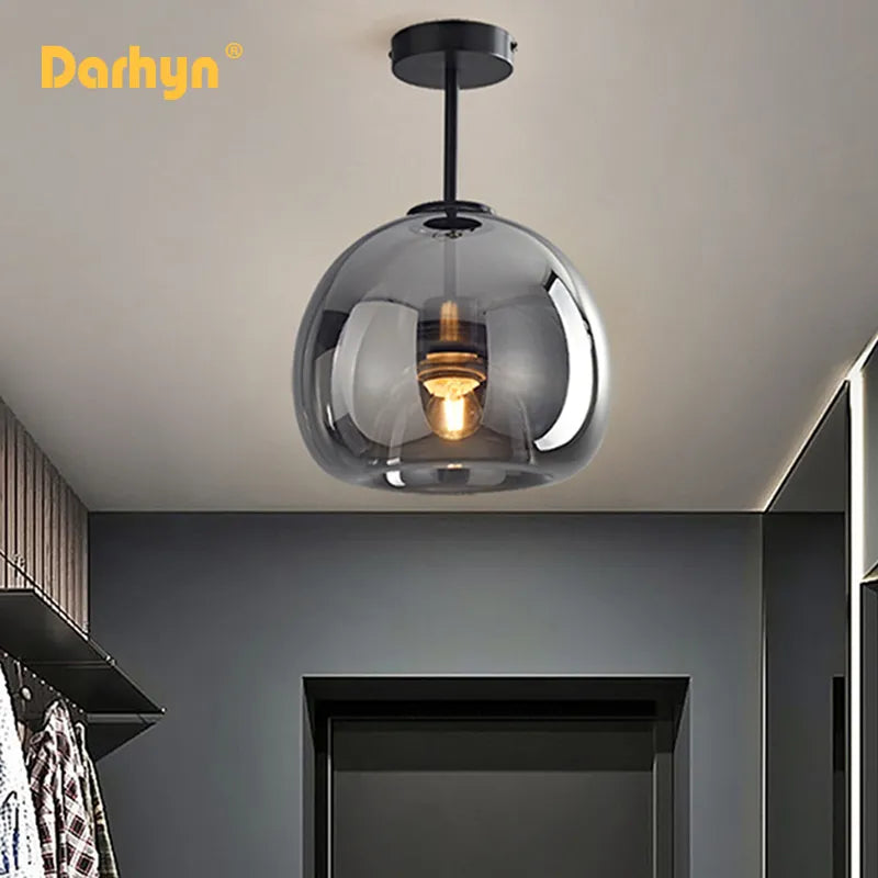 Plafonnier LED Minimaliste Moderne "Nordic Glow"