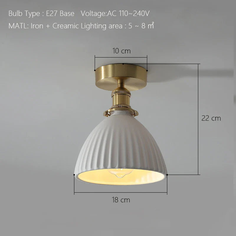 Lustre LED Japonais Nordique Luxe