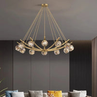 Lustre Moderne LED pour Salle à Manger - Éclairage Intérieur Décoratif