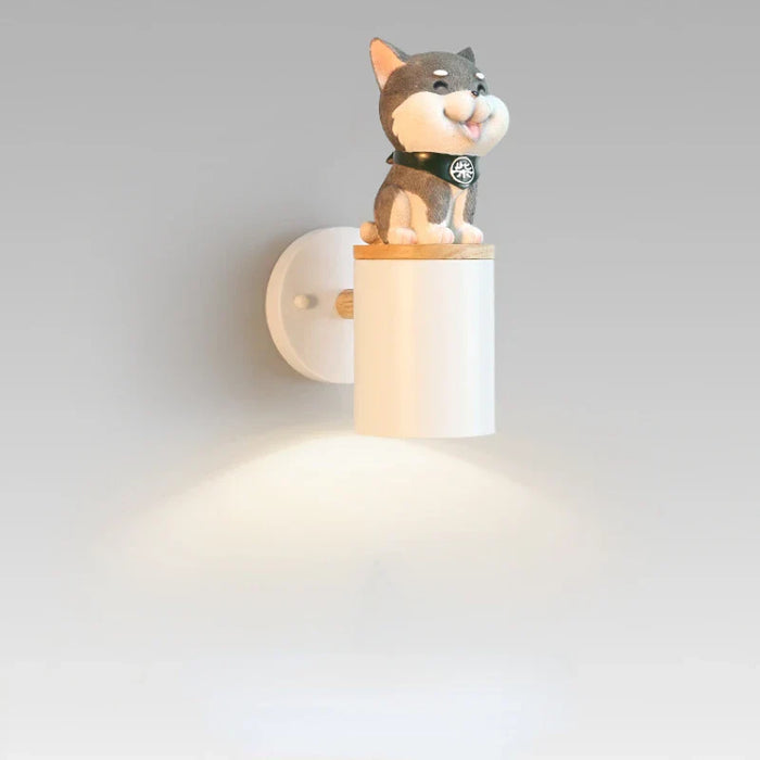 Applique murale LED "Chat Cartoon"