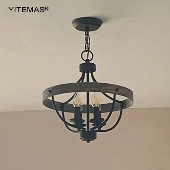 Lustre de plafond semi-encastré élégant
