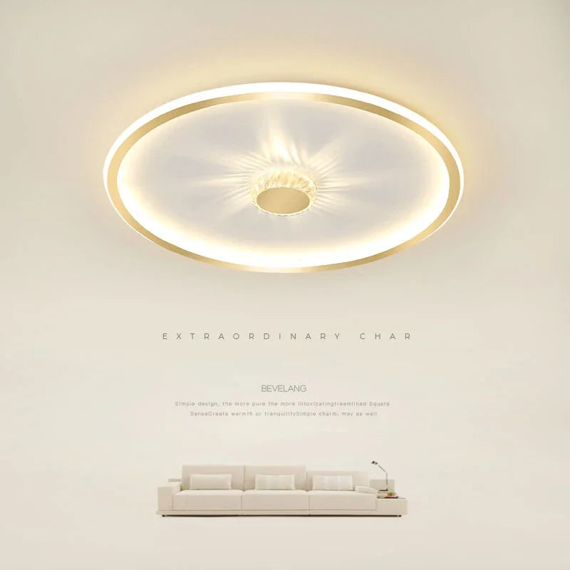 Plafonnier LED moderne pour un intérieur décoratif de maison