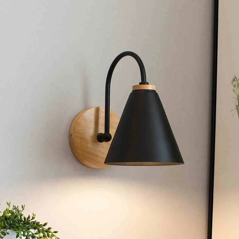 Applique murale nordique en bois - Édition Macaron