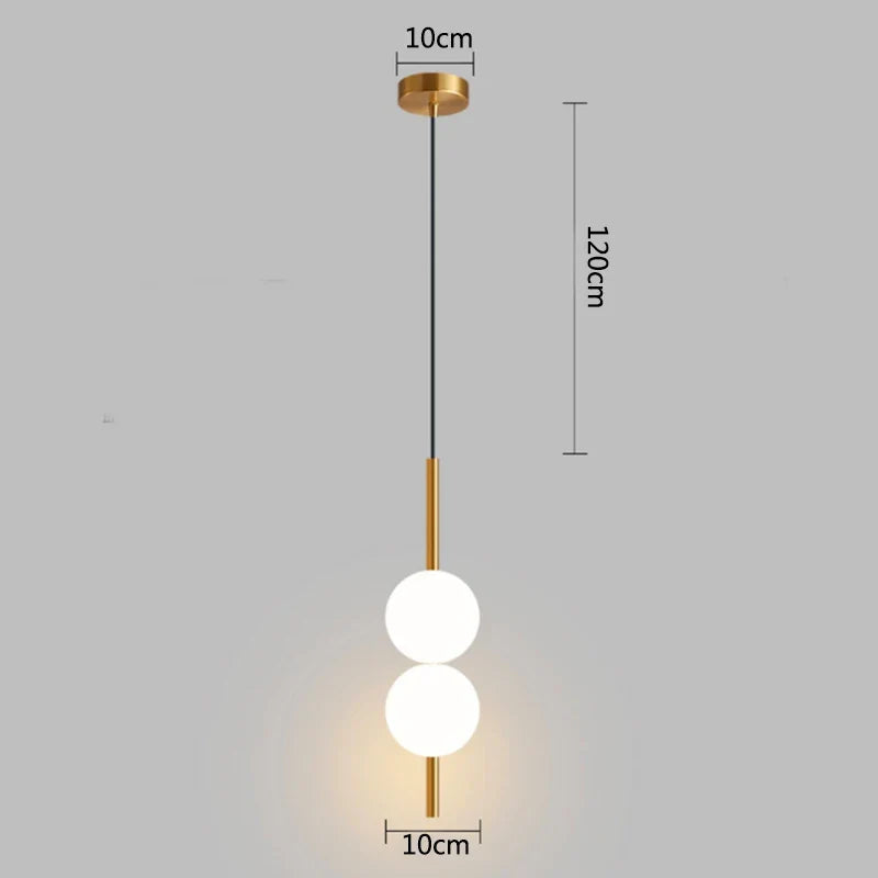 Suspension crystal ball.