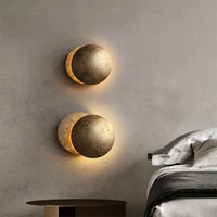Applique vintage eclipse - style nordique lunaire