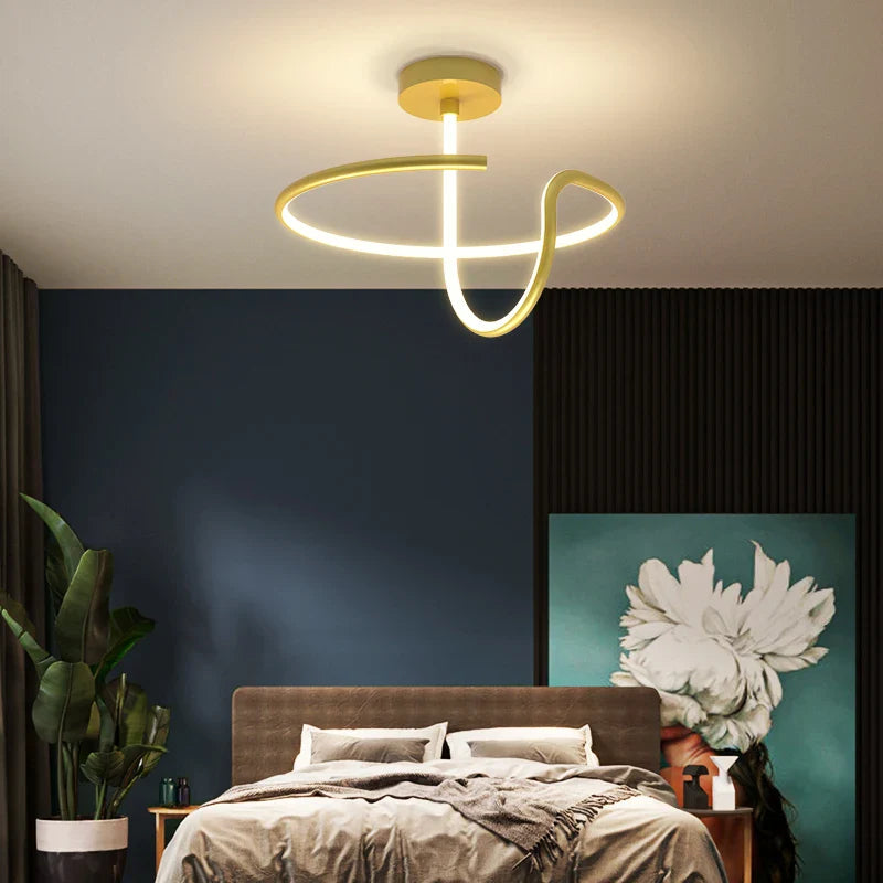 Lampe plafonnier nordique pour une atmosphère moderne