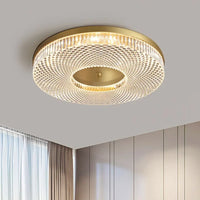 Plafonnier LED Circulaire Minimaliste Moderne en Acrylique - Éclairage Élégant