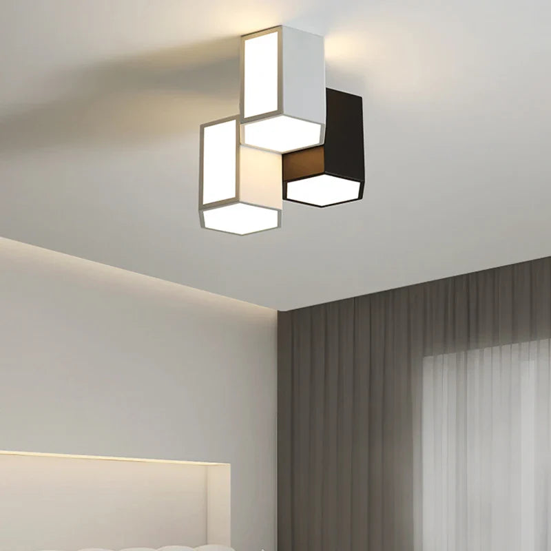 Plafonnier LED Géométrique Créatif