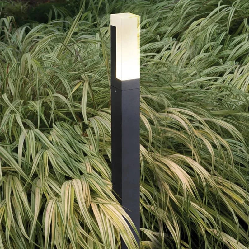 Nouvelle colonne lumineuse LED extérieure étanche IP65 10 W en aluminium pour chemin de jardin