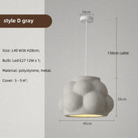 Nordique Suspension LED pour Salle à Manger - Collection Wabi Sabi