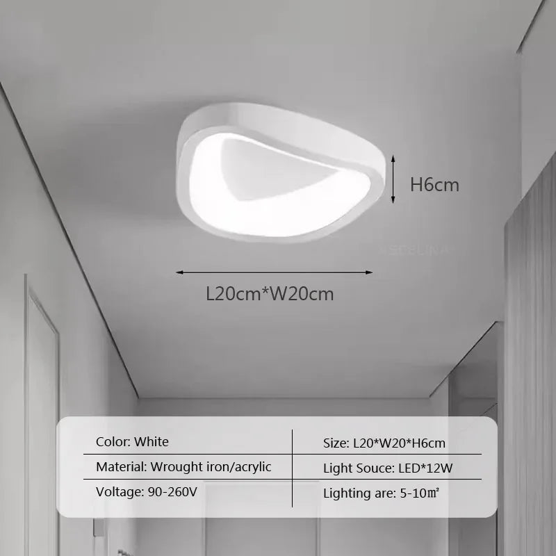 Lustre de plafond nordique LED - Éclairage intérieur design