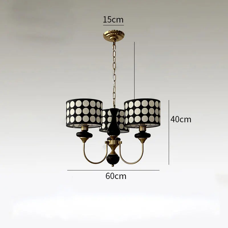 Lustre en cuivre moderne pour un style haut de gamme dans les hôtels et la décoration intérieure