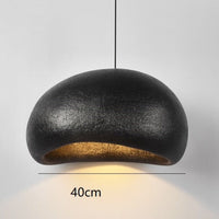 Suspension Akane avec abat-jour design incurvé