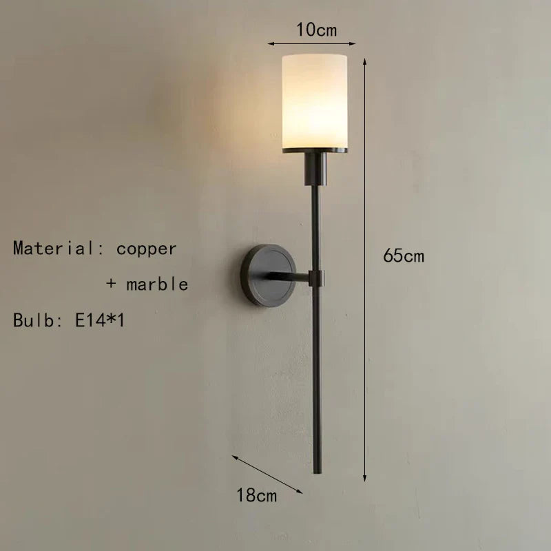 Applique murale en marbre naturel pour une livraison directe à domicile