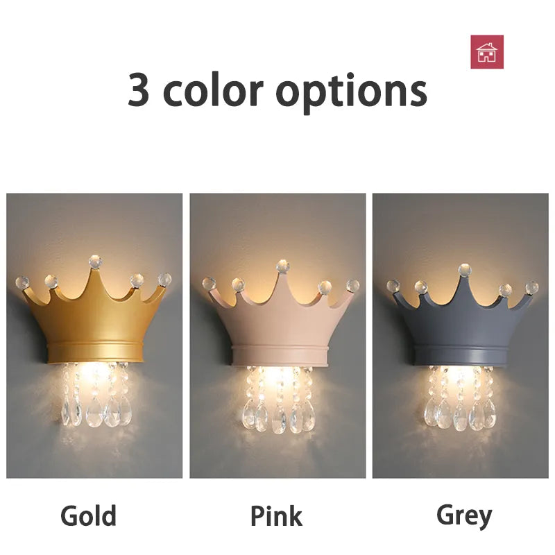 Lampe de chevet Cristal Luxe Princesse.