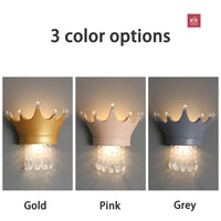 Lampe de chevet Cristal Luxe Princesse.
