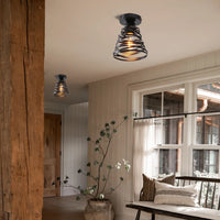 Suspension Vintage en Fer Forgé pour un Intérieur Moderne