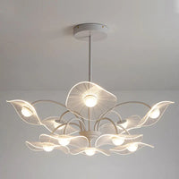 Lustre de salon moderne blanc décor à la maison LED suspendu pour hall chambre Loft salle à manger cuisine