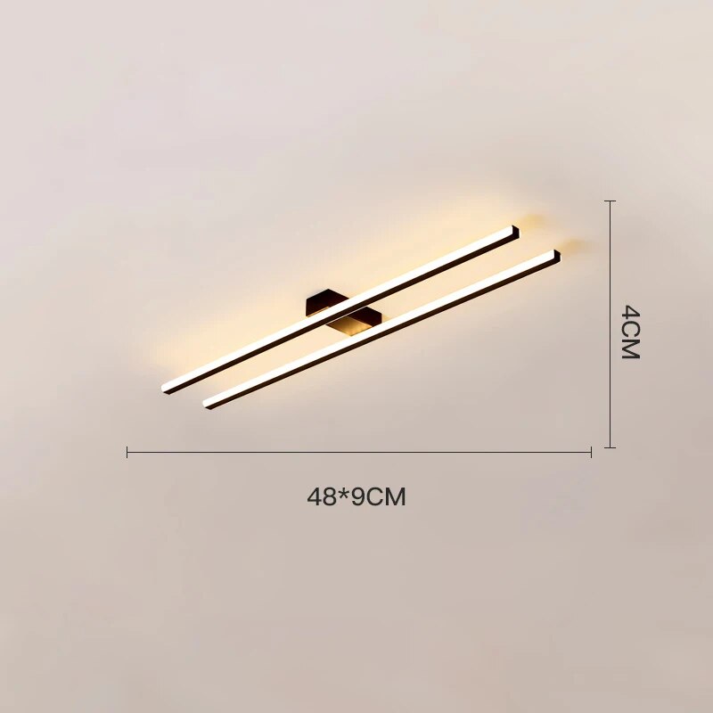 Plafonnier LED Luxe pour Chambre