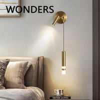 Applique murale LED double tête pour décor maison