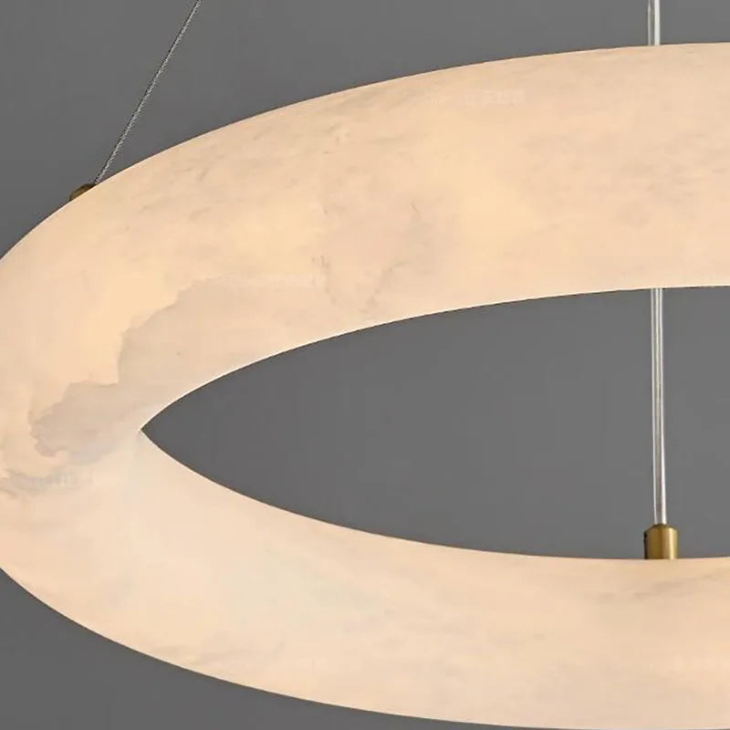 Lustre de luxe en marbre d'Espagne