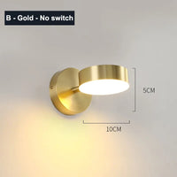 Applique murale LED nordique pour une décoration moderne