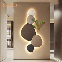 Applique Murale Moderne Décorative Plante Verte