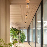 Lampe Suspension Métal Loft Retro