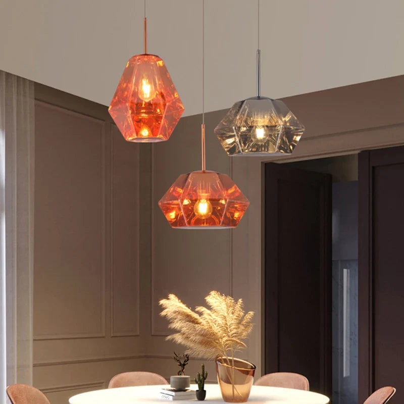 Lustre Nordique Moderne pour Bar Restaurant Café Créatif - Éclat Scandinave