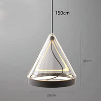 Lustre contemporain pour éclairage intérieur et Suspension