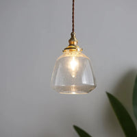 Suspension LED en verre pour un éclairage moderne et nordique