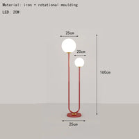 Lampadaire métallique avec gradation variable sophistiquée