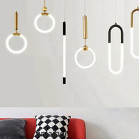 Suspension lampe Nordique Créatif LED 360° - Lumière Art Luxe