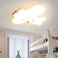 Plafonnier LED "Sky Kids" en forme d'avion pour chambre d'enfants