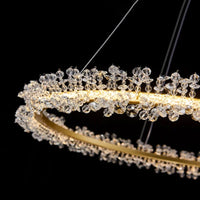 Lustre Nordique de Luxe en Cristal - Décoration Moderne