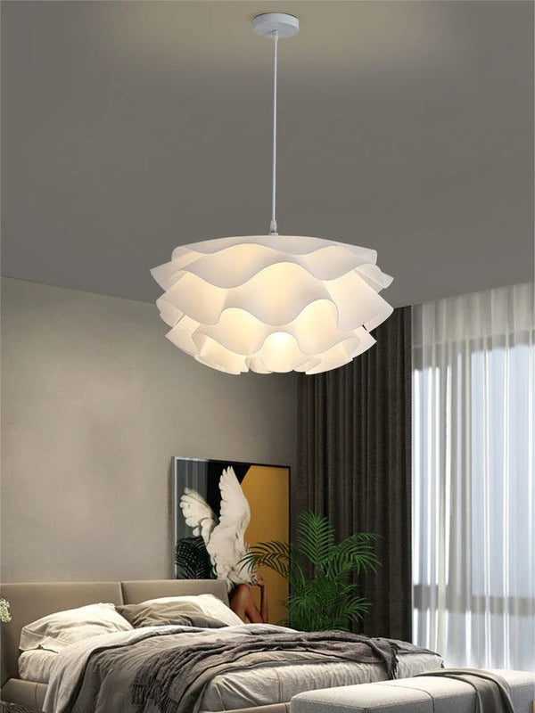 Suspension Nordic Flower Acrylic Pine LED - Éclairage Intérieur pour Salon Chambre Enfants