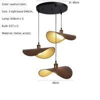 Suspension LED Minimaliste Nordique Wabi Sabi