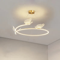 Lustre papillon LED - Éclairez votre maison avec créativité