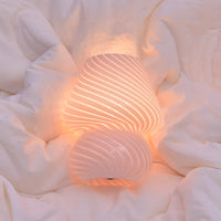 Lampe de bureau LED en verre de luxe