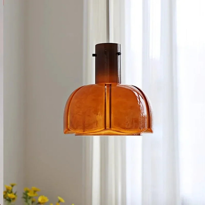Suspension LED en verre au style nordique - Nordic Glow