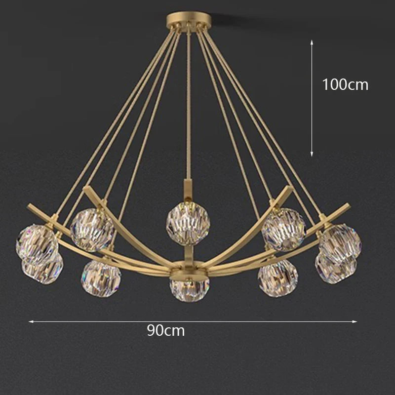 Lustre Moderne LED pour Salle à Manger - Éclairage Intérieur Décoratif